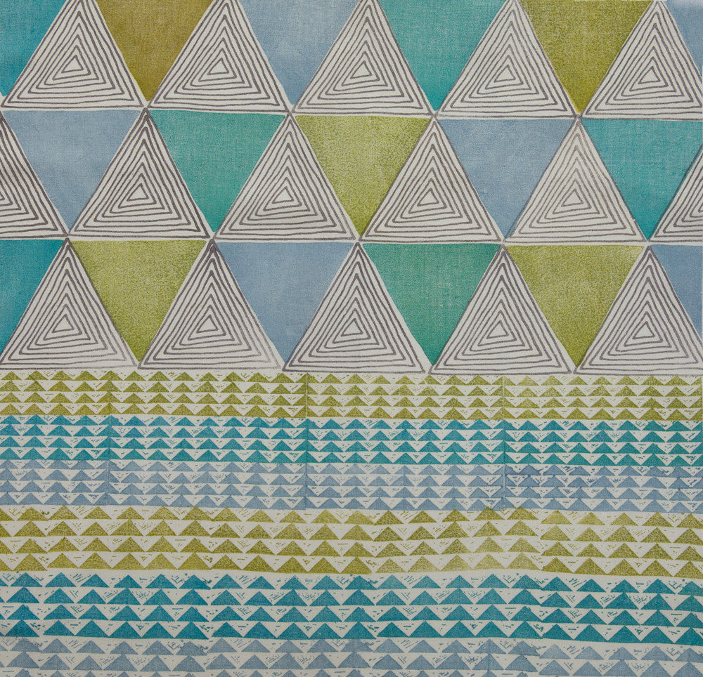 Triangles Cushion