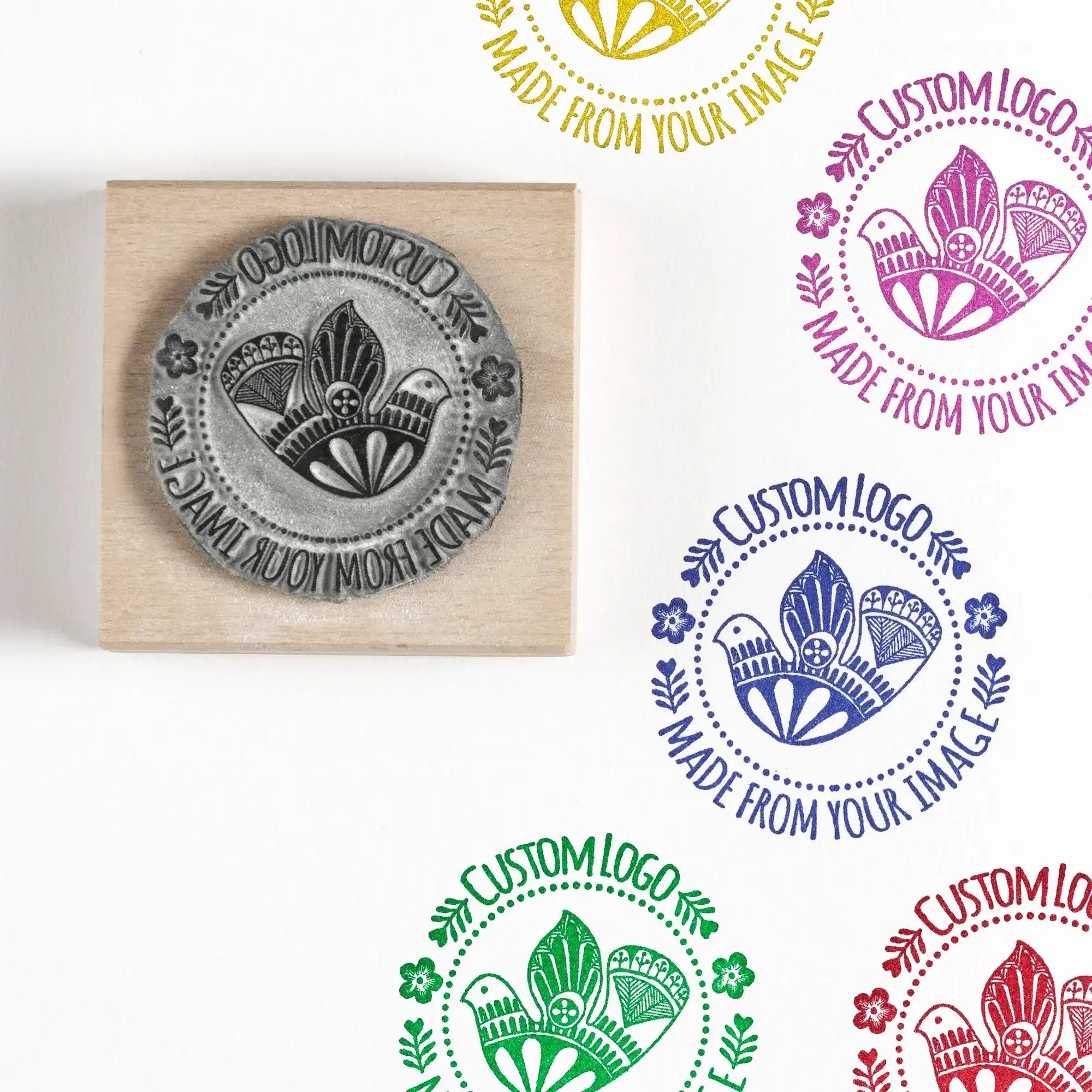 Custom logo stamps - Noolibird