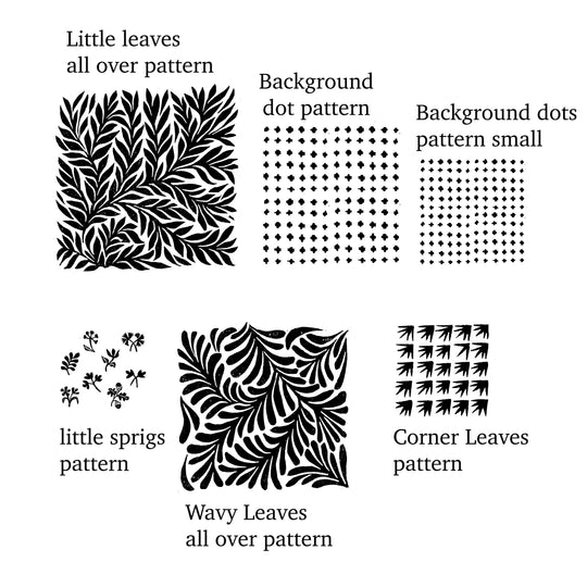 Favourite Spring Flowers, Flower  and Jug Stamps for Cardmaking and Nature Journaling Noolibird