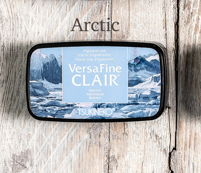 Versafine Clair ink pads, 9 new colors, Ink pad for fine details, fast drying ink, for card making, paper craft and journalling - Noolibird