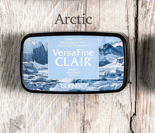 Versafine Clair ink pads, 9 new colors, Ink pad for fine details, fast drying ink, for card making, paper craft and journalling - Noolibird