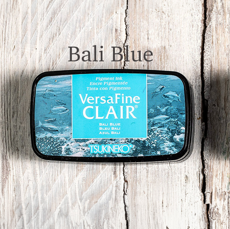 Versafine Clair ink pads, 9 new colors, Ink pad for fine details, fast drying ink, for card making, paper craft and journalling - Noolibird