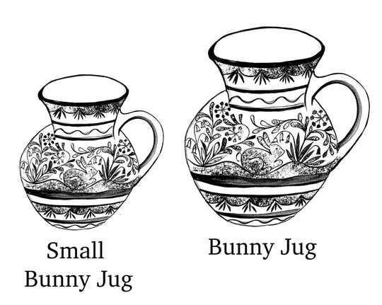 Favourite Spring Flowers, Flower  and Jug Stamps for Cardmaking and Nature Journaling Noolibird