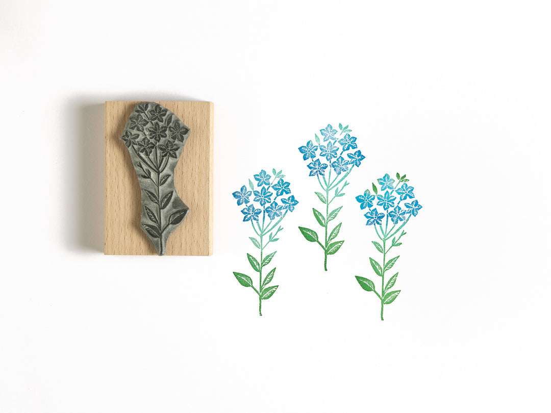 Butterfly Garden Flowers Rubber Stamps for Card making and Craft Stamping Gifts for Gardeners - Noolibird