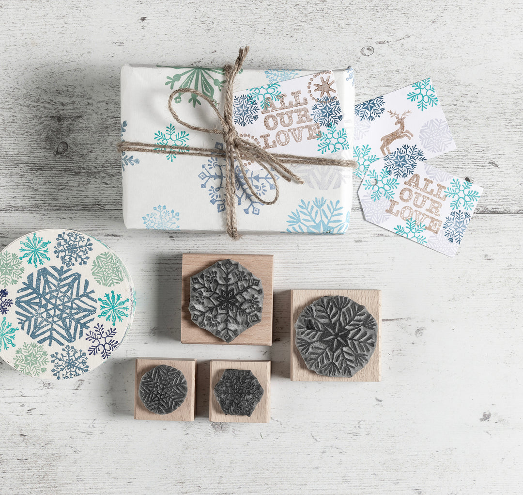 Snowflake Tree and Snowflakes - Noolibird