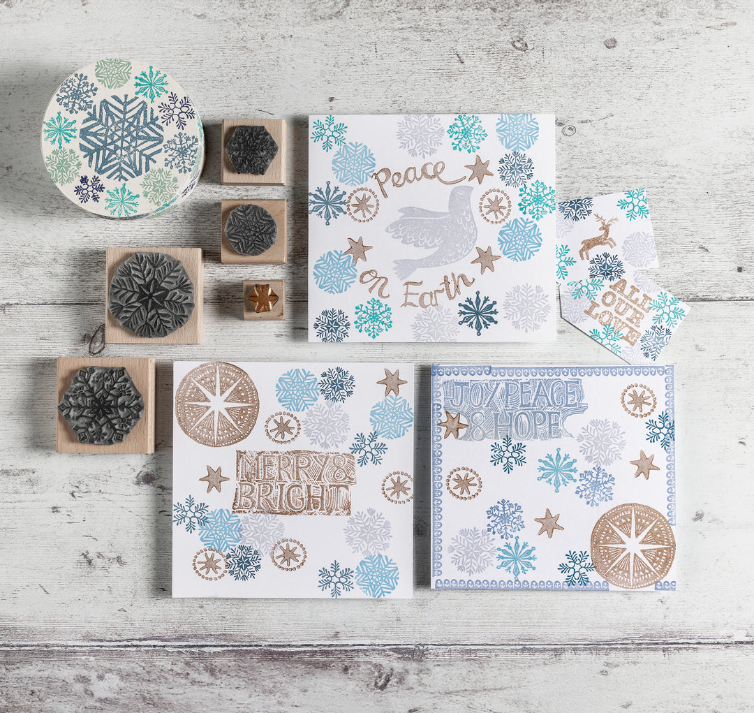 Snowflake Tree and Snowflakes - Noolibird