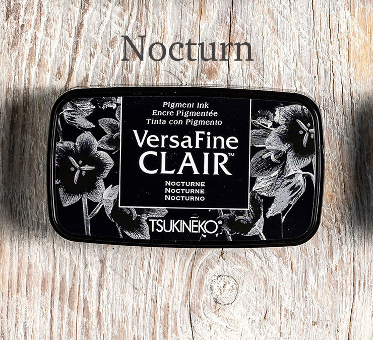 Versafine Clair ink pads, 9 new colors, Ink pad for fine details, fast drying ink, for card making, paper craft and journalling - Noolibird