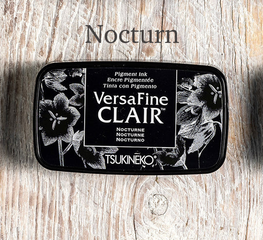 Versafine Clair ink pads, 9 new colors, Ink pad for fine details, fast drying ink, for card making, paper craft and journalling - Noolibird