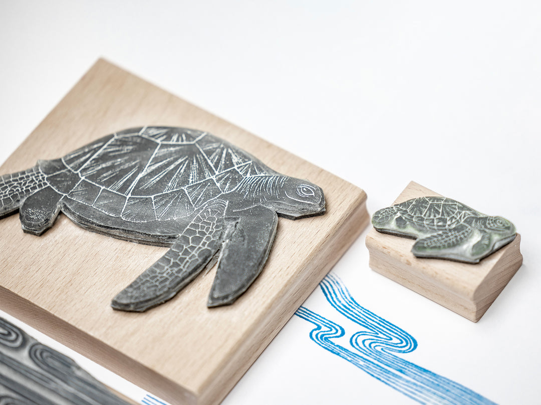 Turtle Rubber Stamps - Noolibird
