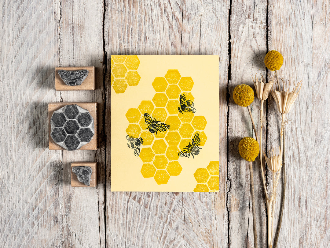 bee stamp craft gift,  Craft gift box, Craft gift set 