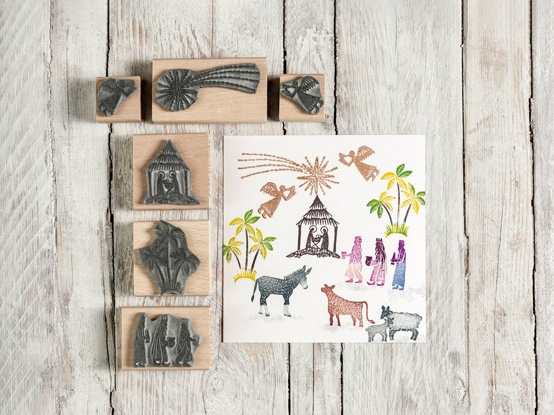 Nativity Rubber Stamps - Noolibird
