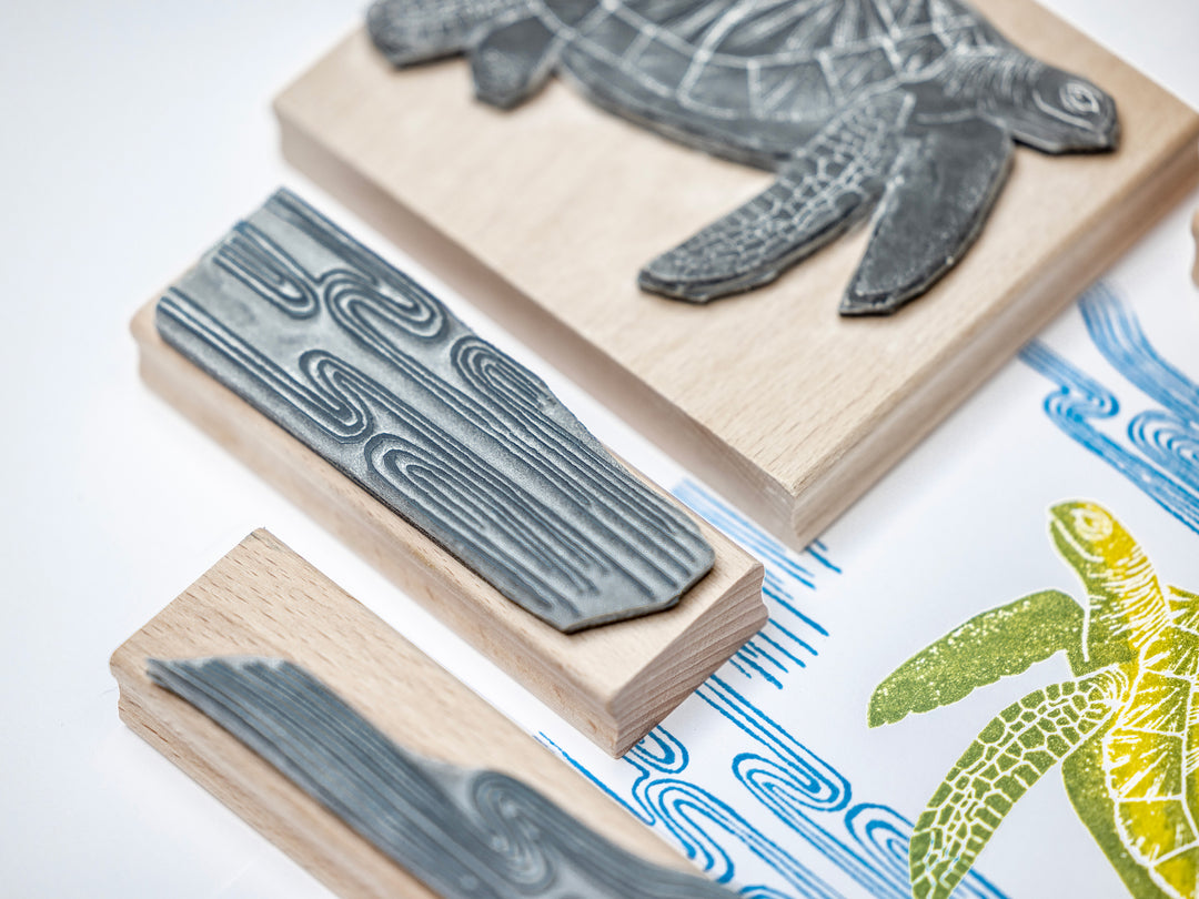 Turtle Rubber Stamps - Noolibird