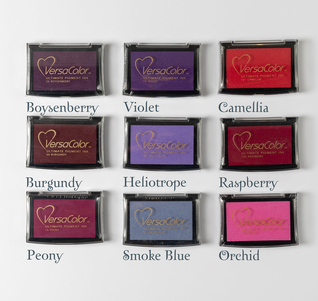 Red And Purple Versacolor Ink Pads - Noolibird