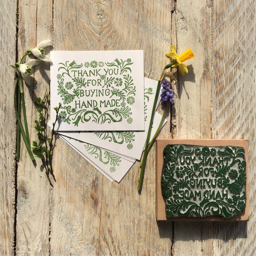 Thank You for buying Handmade Rubber Stamp - Noolibird