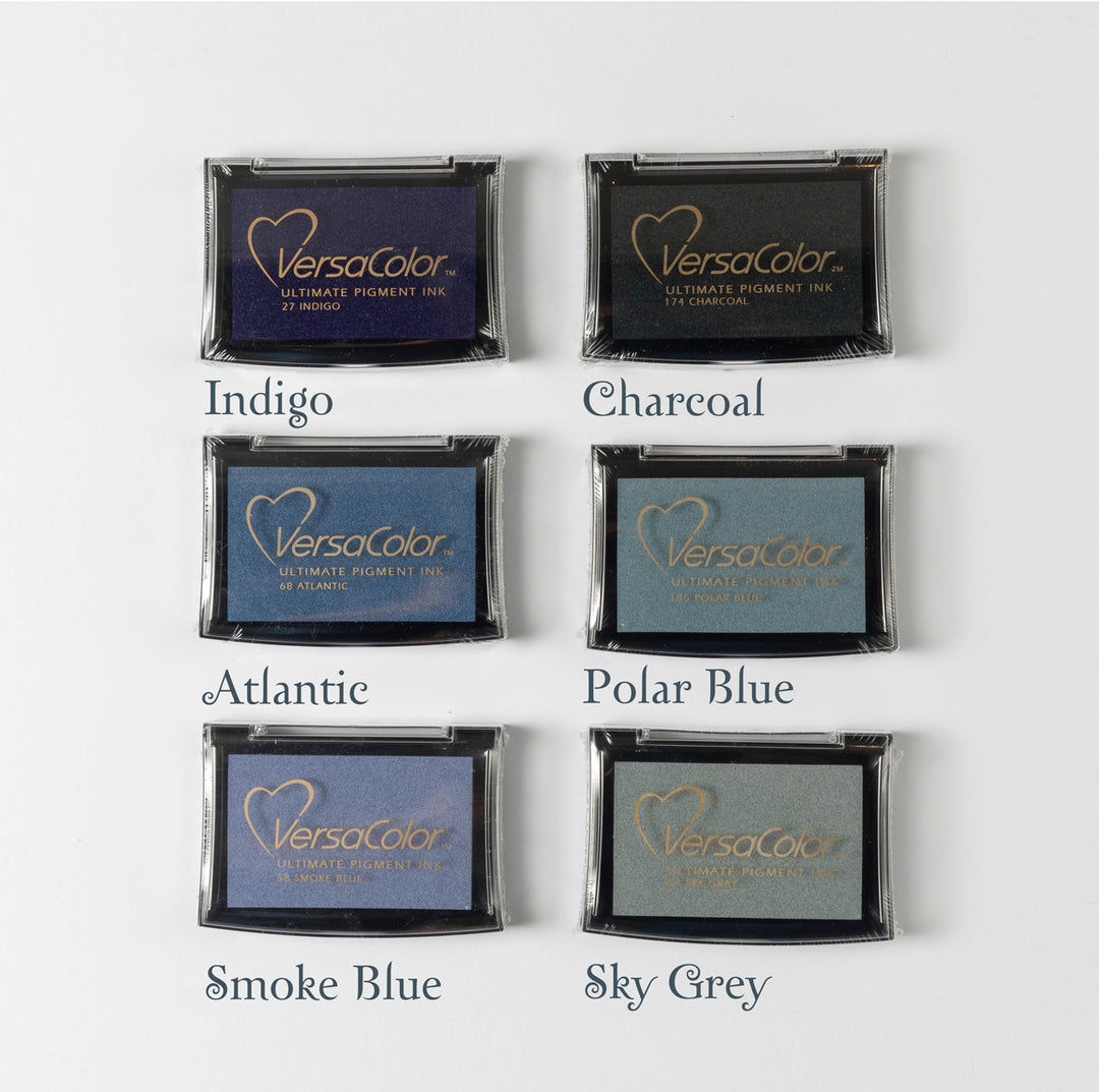 Blue and Grey Versacolor Ink Pads - Noolibird