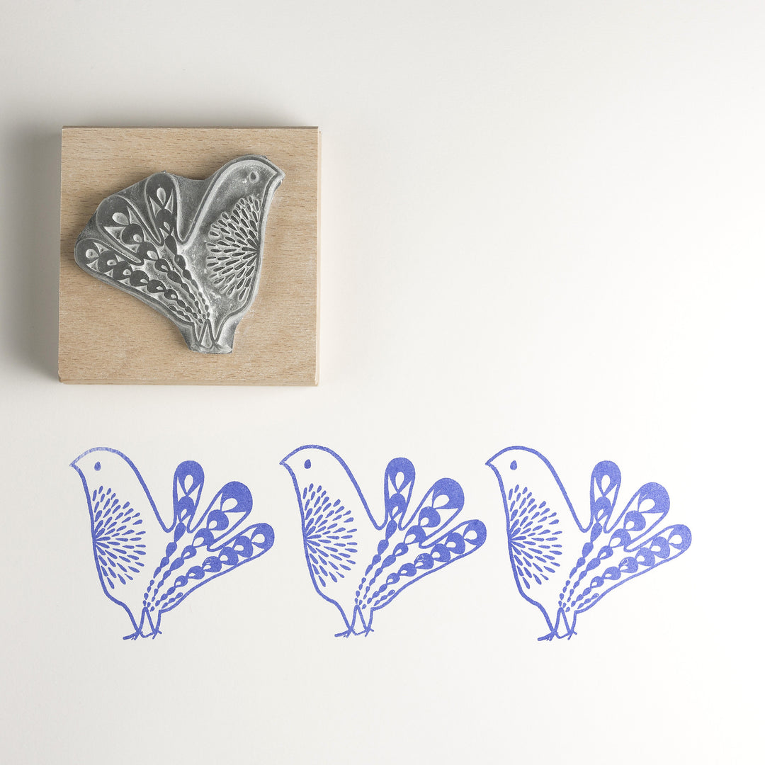 Betty Bird Rubber Stamp - Noolibird