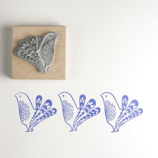 Betty Bird Rubber Stamp - Noolibird