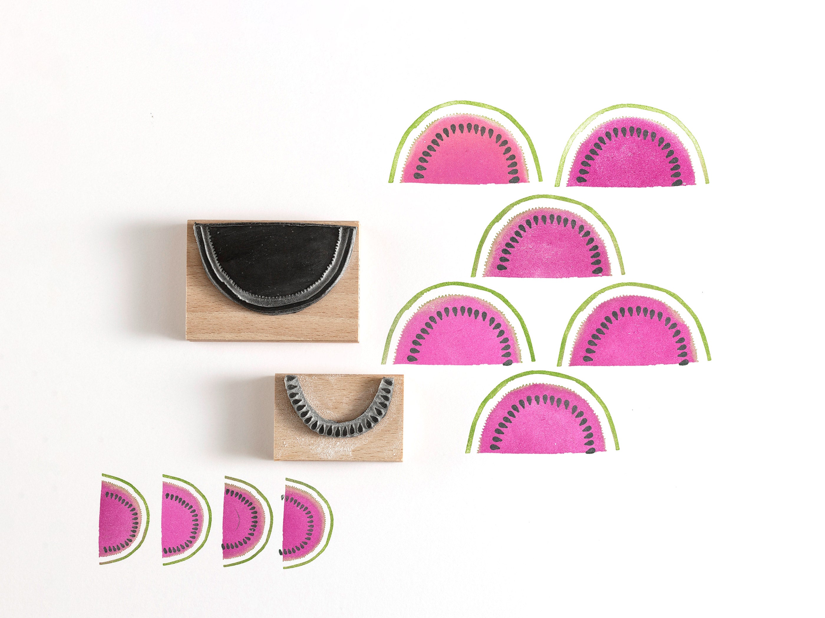Watermelon Rubber Stamp - Noolibird