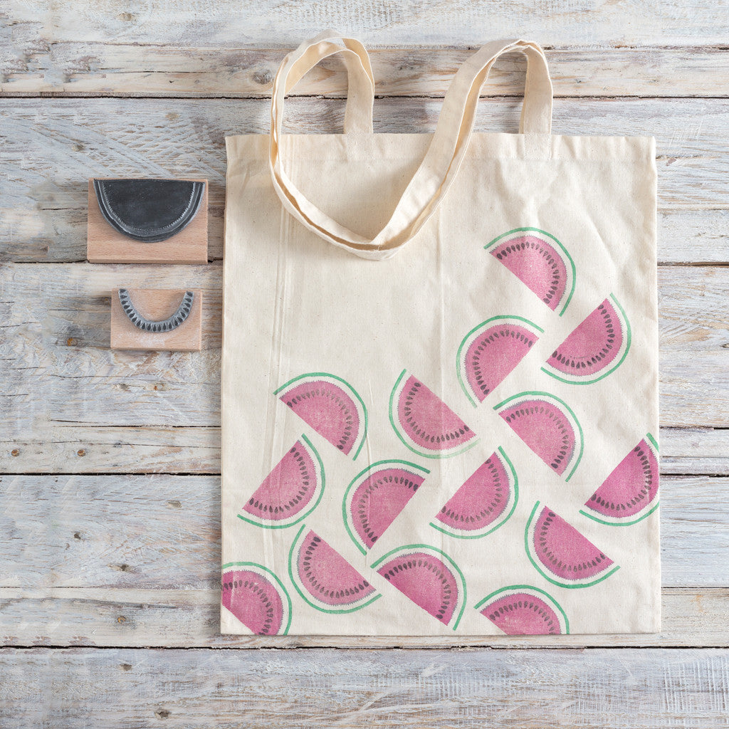 Melon Rubber Stamp - Noolibird