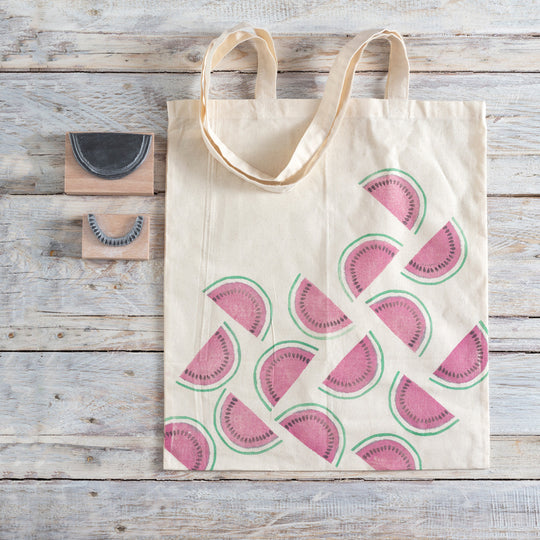 Melon Rubber Stamp - Noolibird