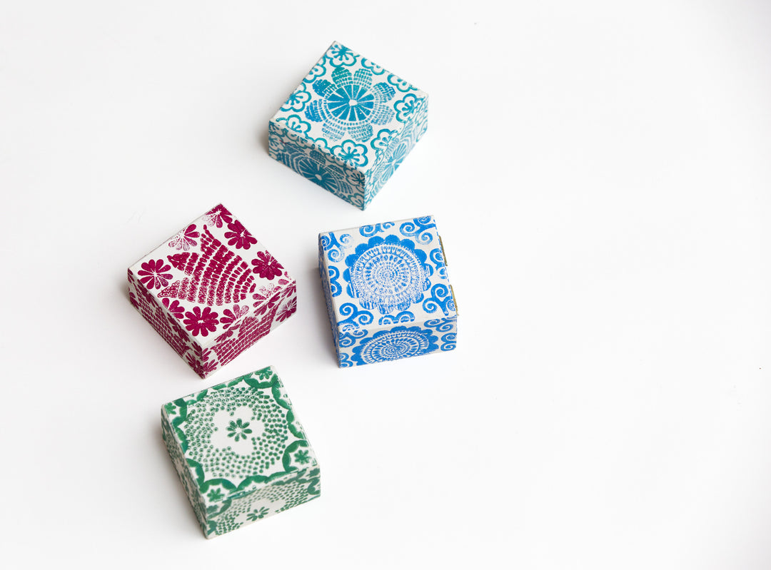 Flower Rubber Stamp - Noolibird