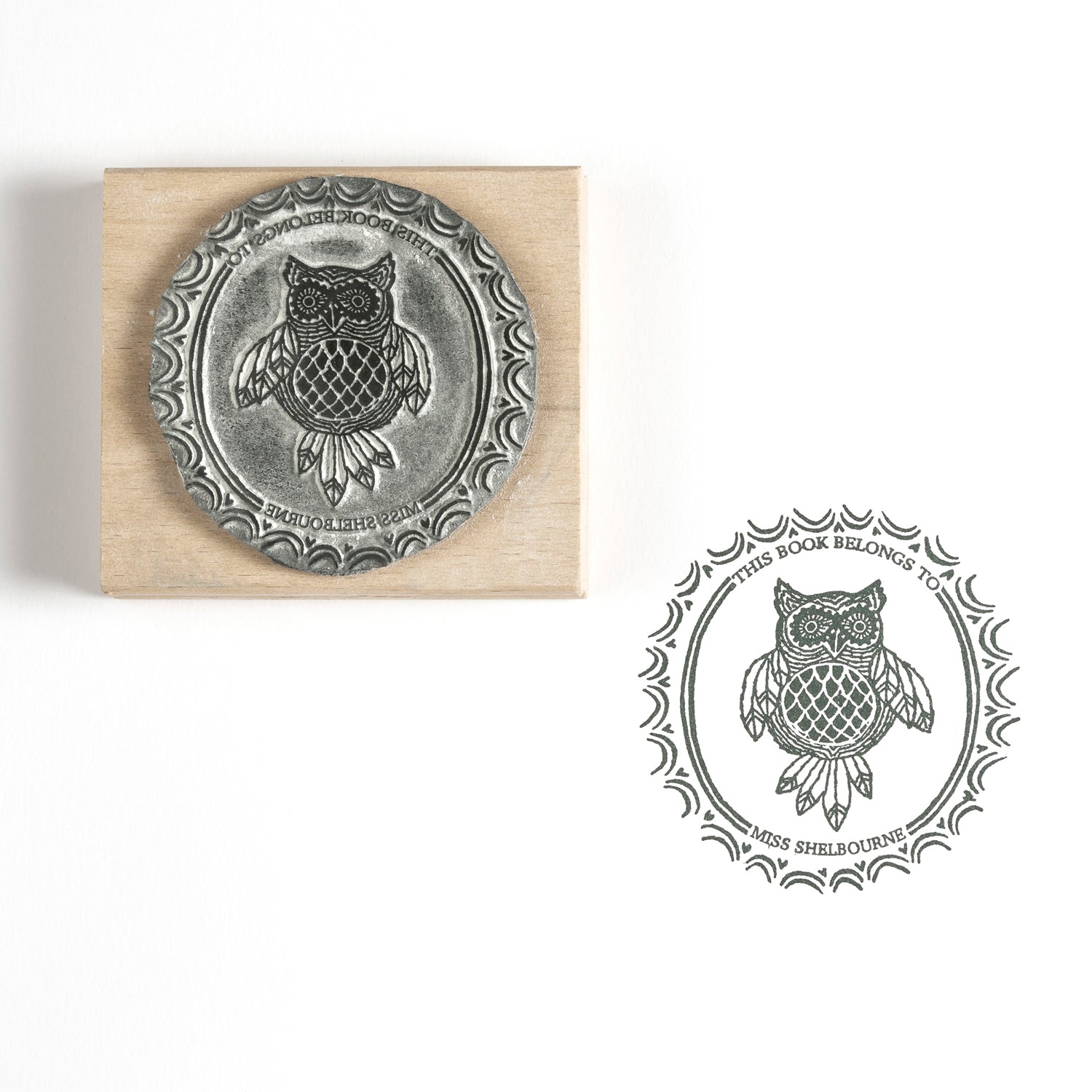 Personalized Library Stamps, Teacher library stamp, from the library of stamp, This book belongs to stamp, custom teacher library stamp - Noolibird