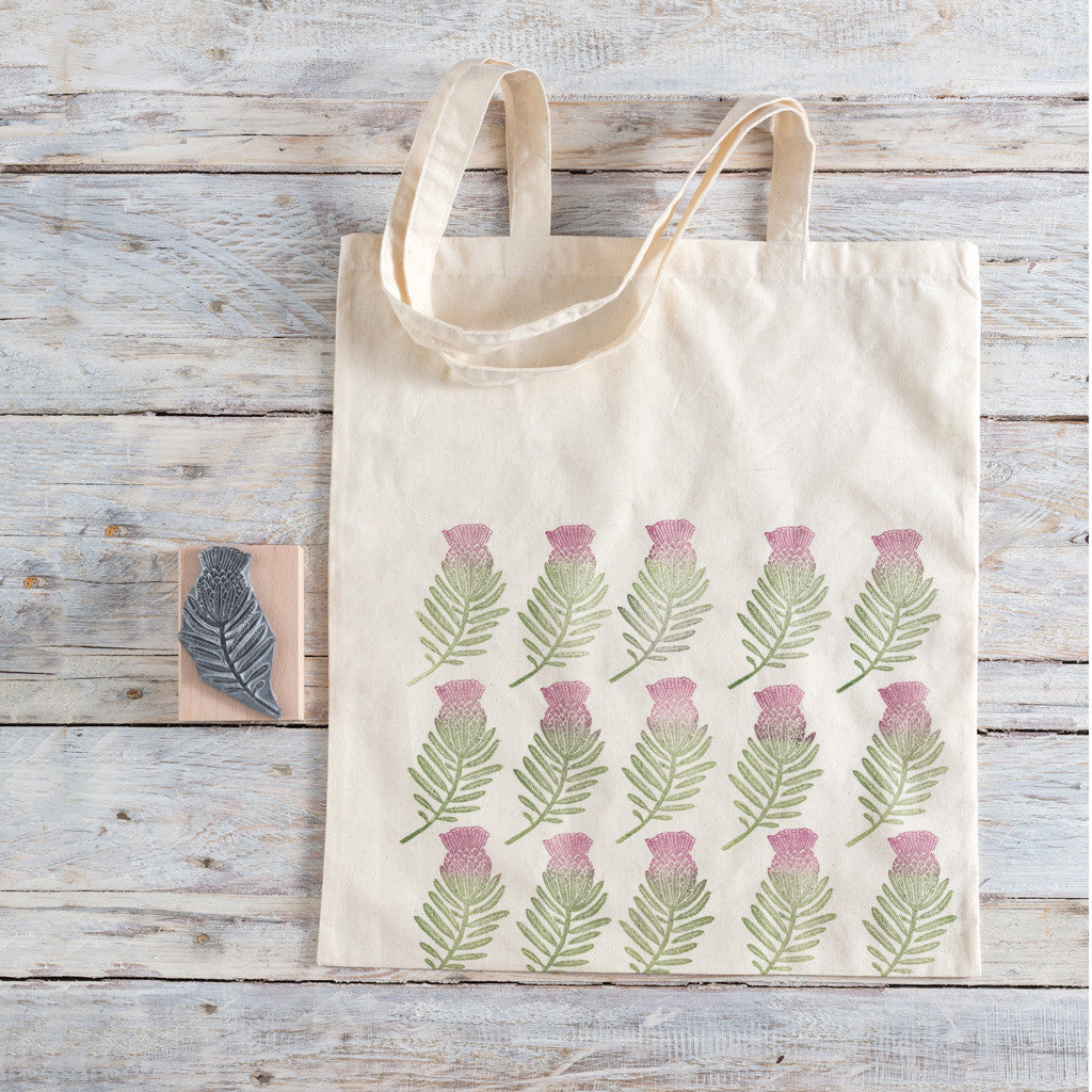 Protea Stamp - Noolibird