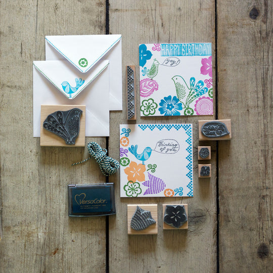 Speech Bubble Rubber Stamps - Noolibird